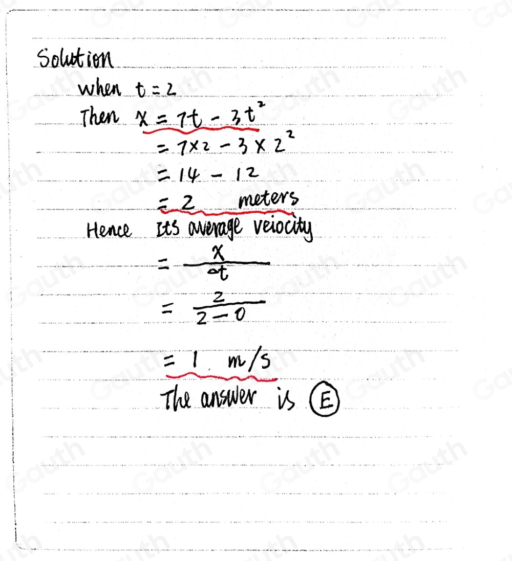 Solved: The coordinate of an object is given as a function of time by x ...
