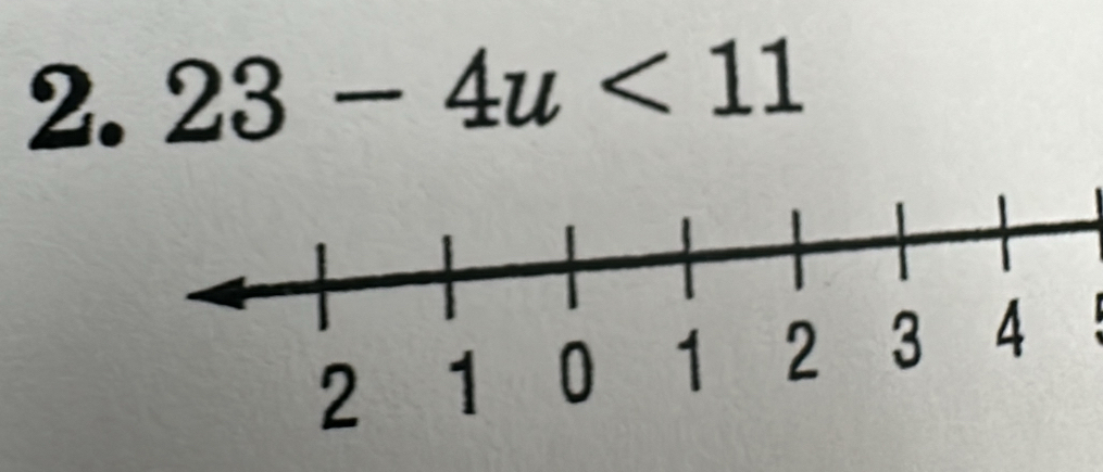 23-4u<11</tex>