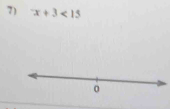 x+3<15</tex> 
0
