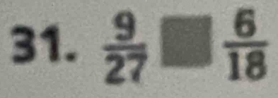  9/27 □ frac 6(18)° 
^circ 