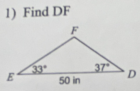 Find DF