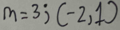 m=3j(-2,1)