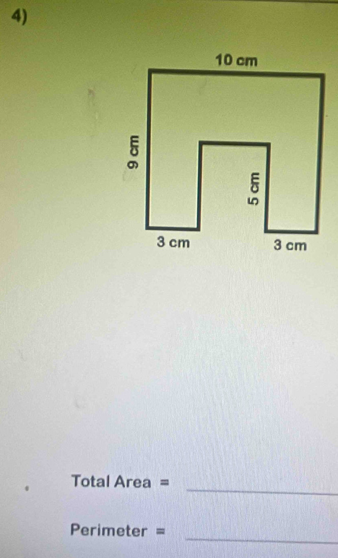 Total Area =
_
Perimeter =