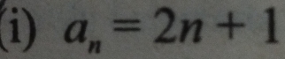 a_n=2n+1