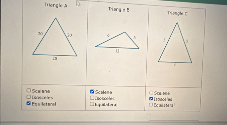 Triangle A