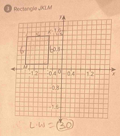 Rectangle JKLM