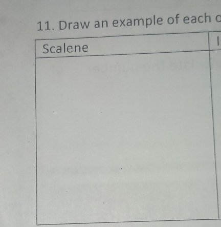 example of each c