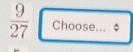  9/27  Choose. . ..