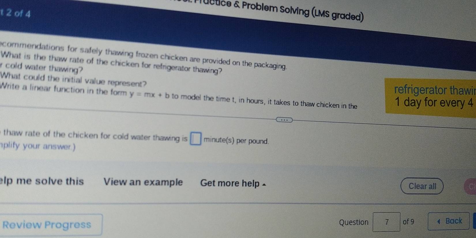 Solved: Prustice & Problem Solving (LMS graded) t 2 of 4 ecommendations ...