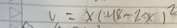 V_6=x(-48-2x)^2