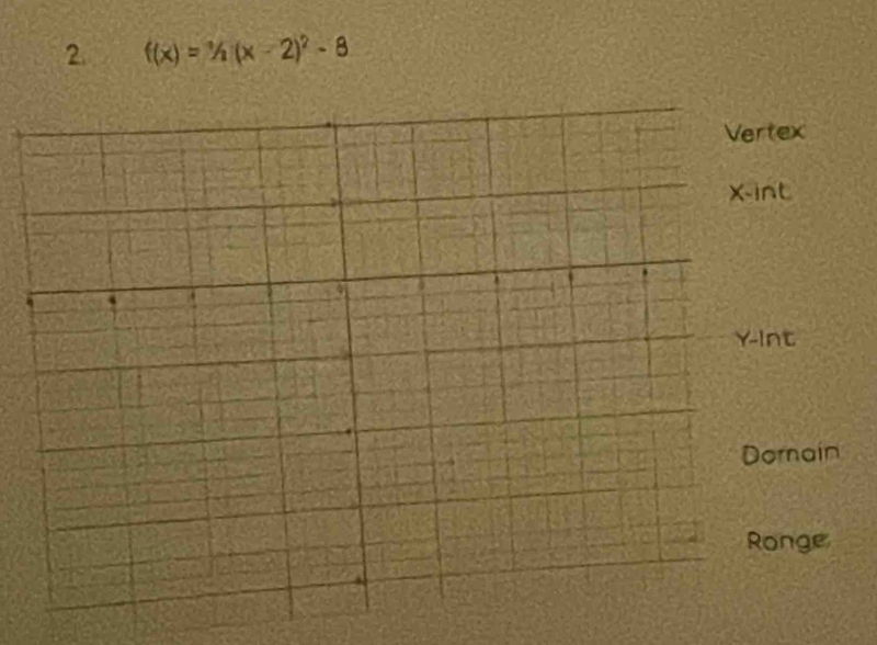 f(x)=^3/_2(x-2)^2-8