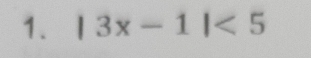 |3x-1|<5</tex>