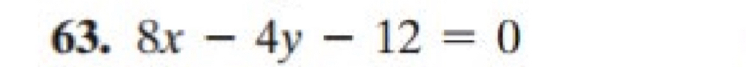 8x-4y-12=0