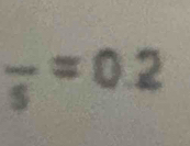 frac 5=0.2