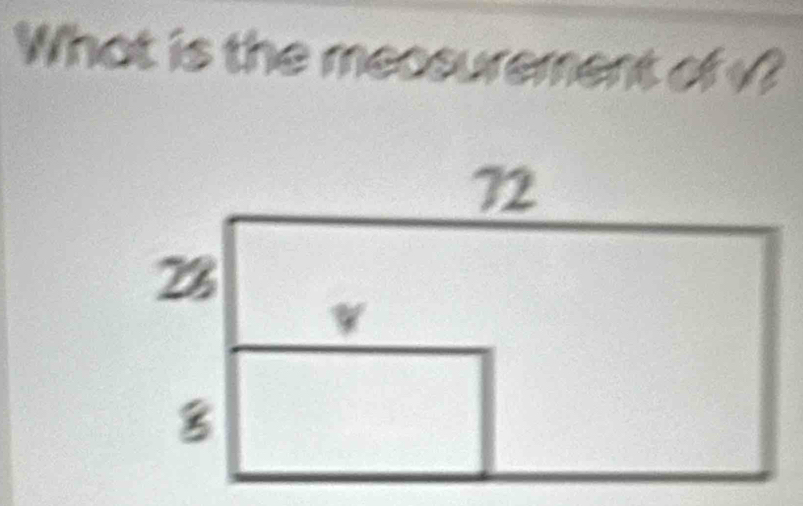 What is the measurement of√?