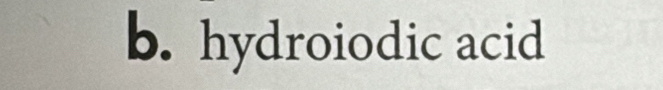 hydroiodic acid