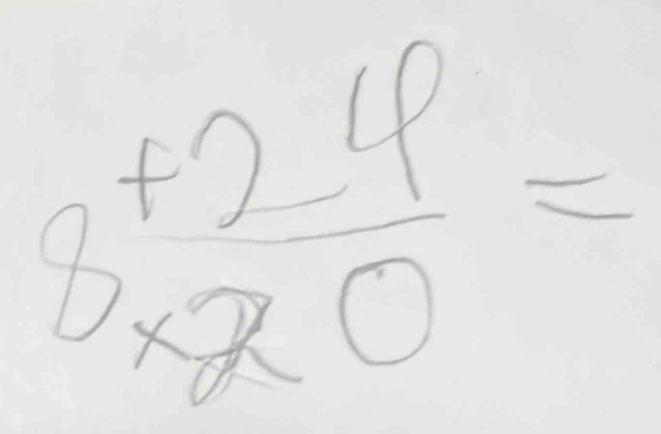 8+2frac -4^(* 2)* 20=