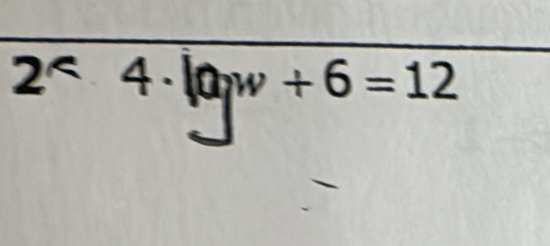 2 < 4 · aw + 6 = 12