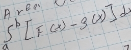 ∈t _a^b[F(x)-3(x)]d
A ree