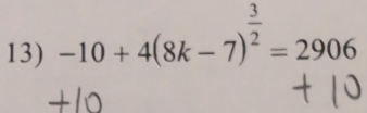 -10+4(8k-7)^ 3/2 =2906