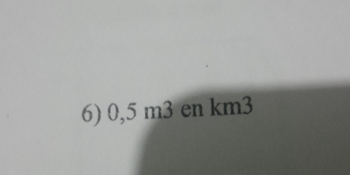 0,5 m3 en km3