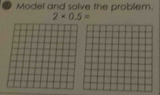 Model and solve the problem.
2* 0.5=