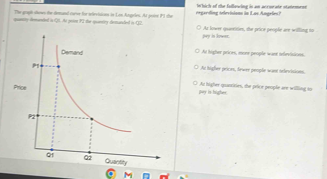 Solved: Which of the following is an accurate statement The graph shows ...