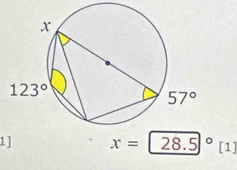 x=28.5°
1] [1]