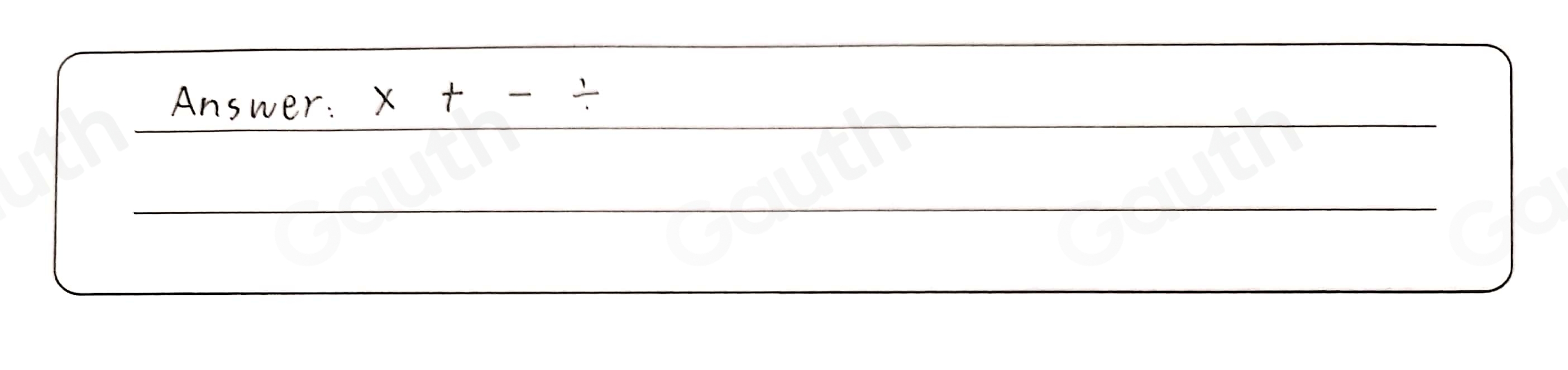 Solved: Drag the operations signs to make the number sentence true. Use ...