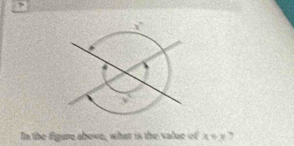 In the figure above, what is the value of x!= y ,