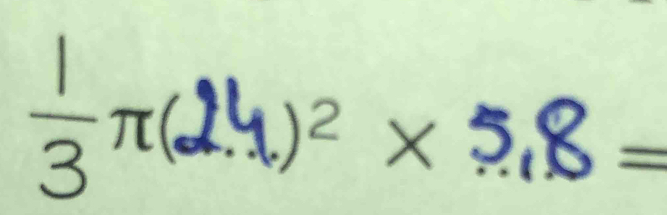 3π(24)²×5.8=