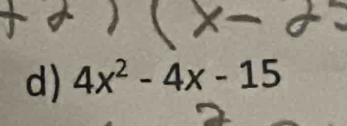 4x^2-4x-15