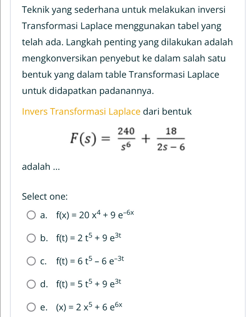 Telah dijawab:Teknik yang sederhana untuk melakukan inversi ...