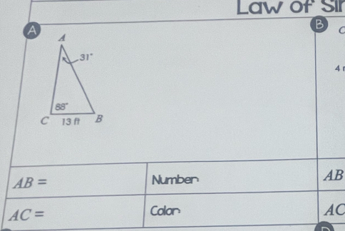 LawofSir
C
4 r
AB=
Number
AB
AC=
Color AC