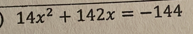 14x^2+142x=-144