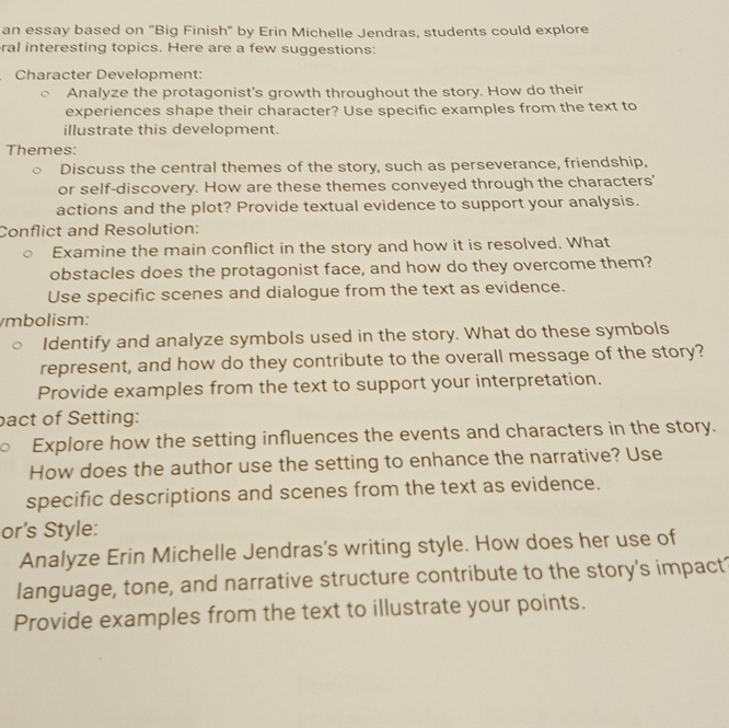 Solved: an essay based on 
