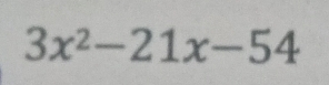 3x^2-21x-54