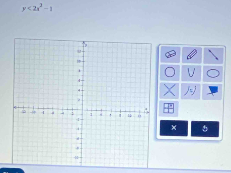 y<2x^2-1
× 5