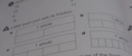 a 
1 
* 
b 
Latbel each part with its fraction 
# 1 whole 
d 
S 
6 1 whole