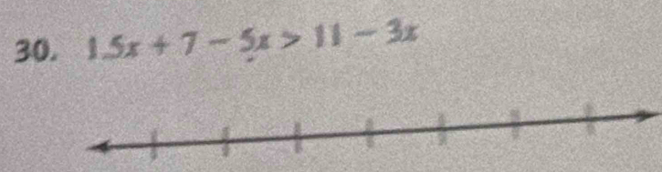 1.5x+7-5x>11-3x