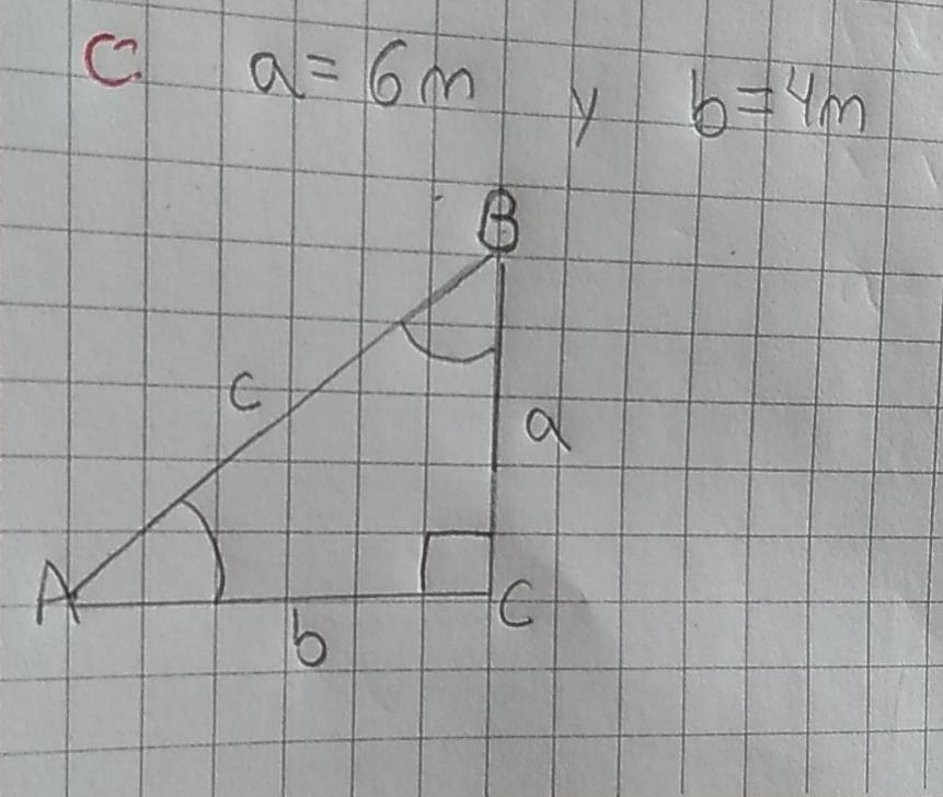 a=6m
M b=4m