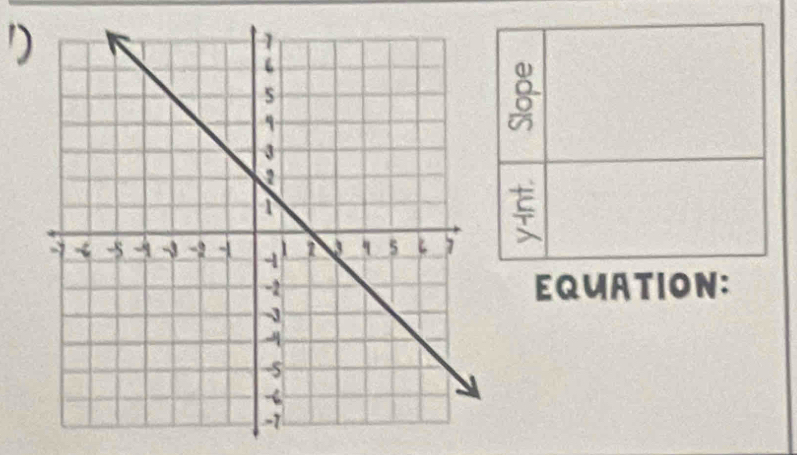 8
5
Equation: