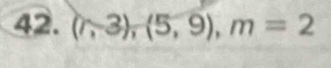 (n,3), (5,9), m=2