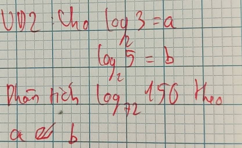 11 21
frac log _a+log _a3log _a5=b
Phan hich log _72150H_40
d eq b