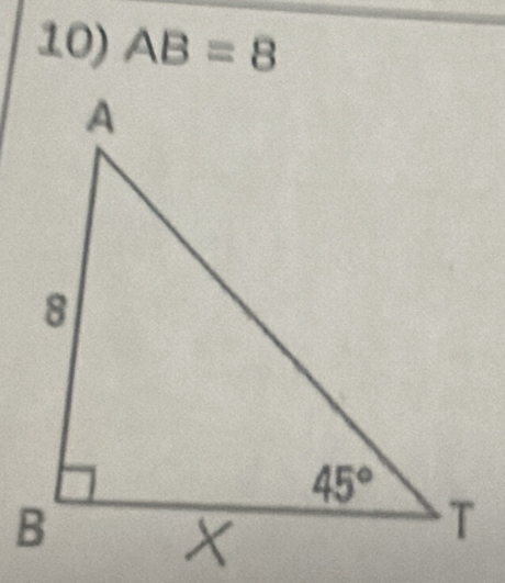 AB=8