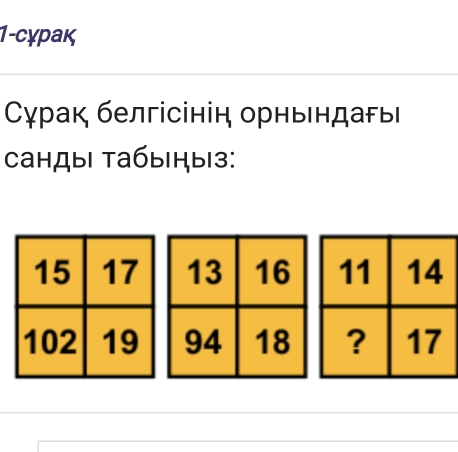 1-cỵрак 
Сγрак белгісінін орньендагьι 
Cандыi табыηыз: