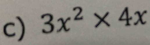 3x^2* 4x