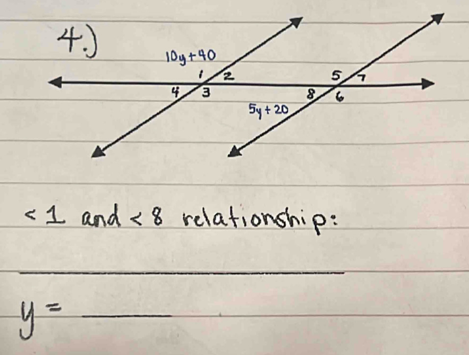 <1and<8 relationship:
_
_
y=_ 