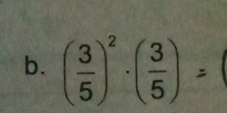 ( 3/5 )^2· ( 3/5 )=