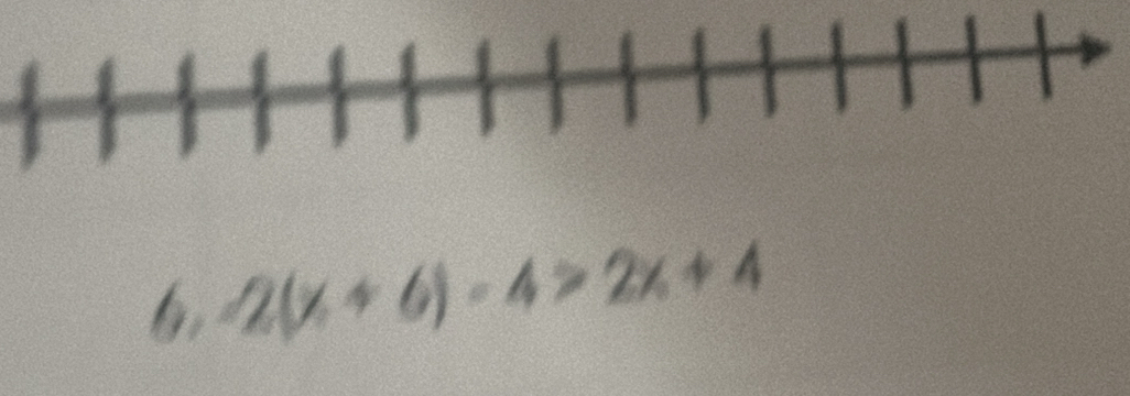 6 2(x+6)-4>2x+4